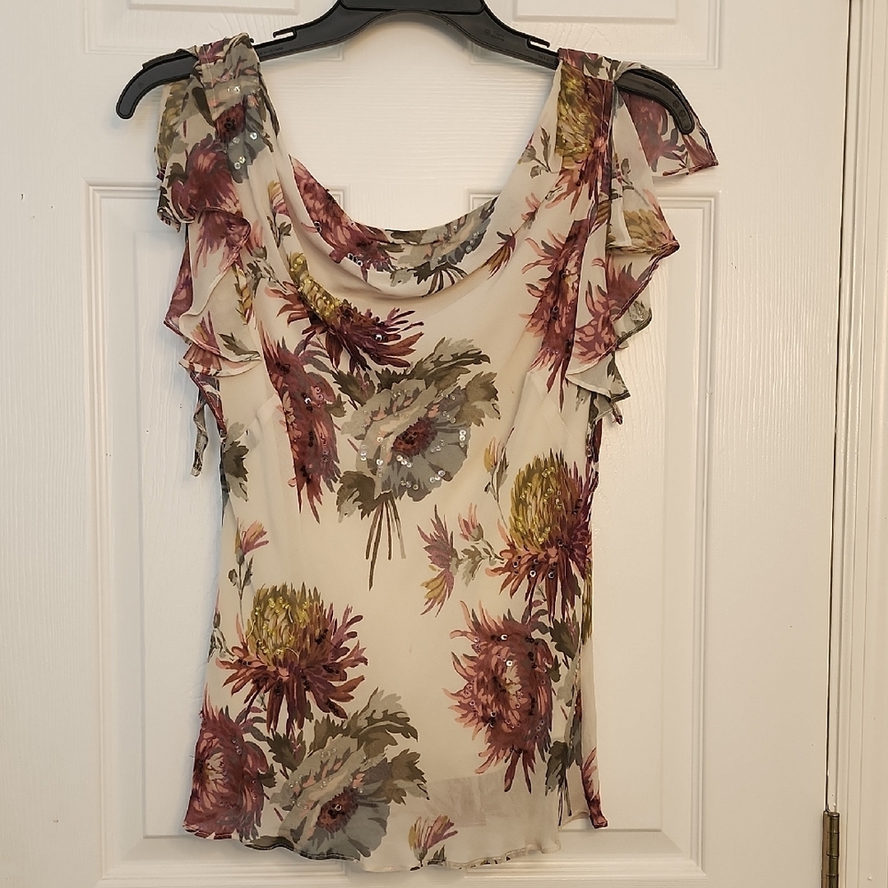 Floral Asymmetrical Dress - Picture 2 of 16
